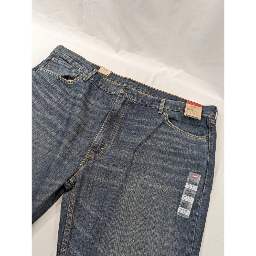 Levi's 559 Relaxed Straight Fit‎ Jeans Blue Big & Tall 48x30 True NWT RT$69.50